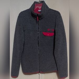 Columbia Sportswear Sherpa Fleece Full Zipper Jacket Size L Used Exc MSRP $100